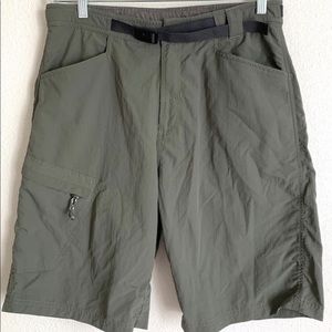 Alpine Design adjustable waist nylon hiking shorts